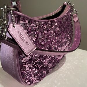Coach Terri Sequin Shoulder Bag